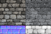 Stone Wall Tile 01, a Textures & Material 3D Model by Environment Design (Thumbnail 3 of 3)