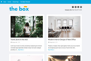 The Box WordPress Theme