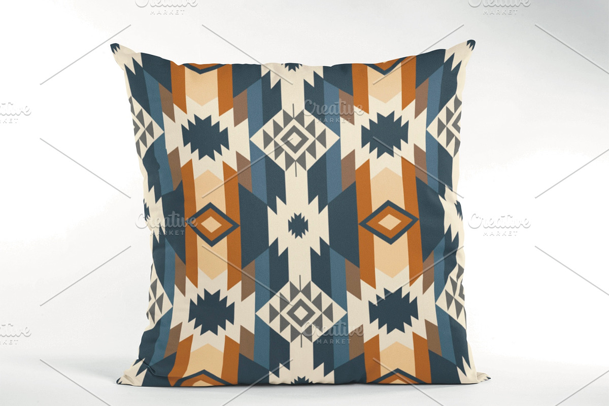 Colorful Beige Southwestern Pattern, a Pattern Graphic by PPEthnicDecorPattern (Photo 2 of 10)