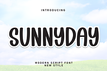 Sunnyday | Script Font