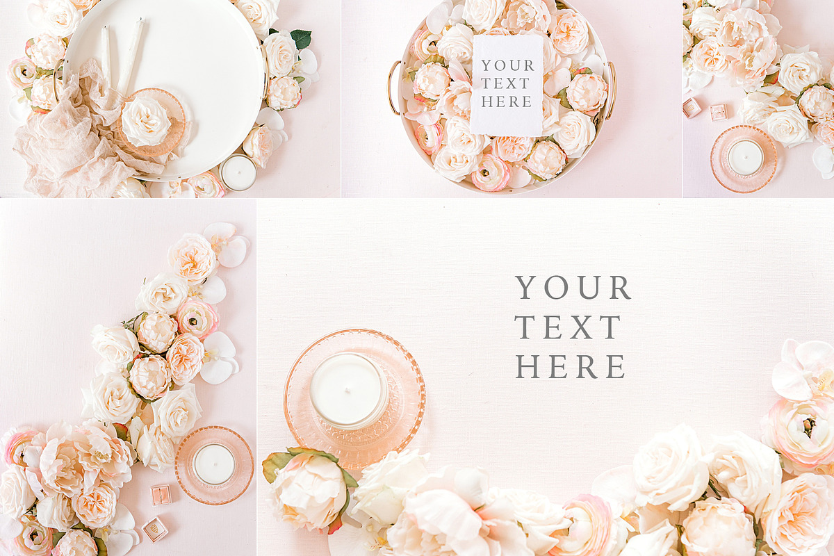 BUNDLE Pink Floral Stock Images, a Business Photo by Lux Light (Photo 8 of 9)