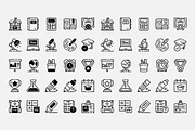 75 School and Education Icon Pack, a Duotone Icon by Bilicube Studio (Thumbnail 2 of 2)