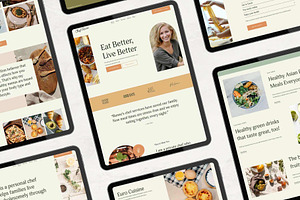 Private Chef Squarespace Template