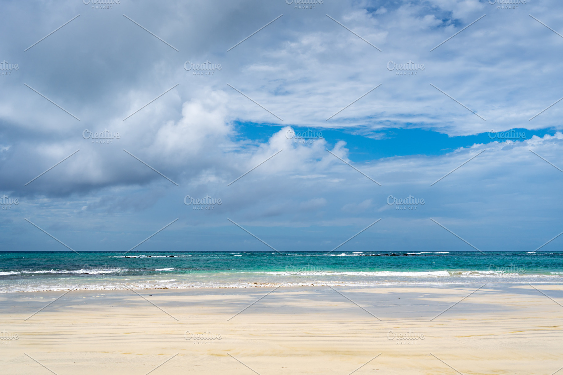 Beautiful Puerto Villamil Beach on Isabela Island, Galapagos, Ec, a Nature Photo by GoodGoods