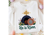 He is Risen Png,Easter Jesus Tomb, an Illustration by Designking (Thumbnail 3 of 6)