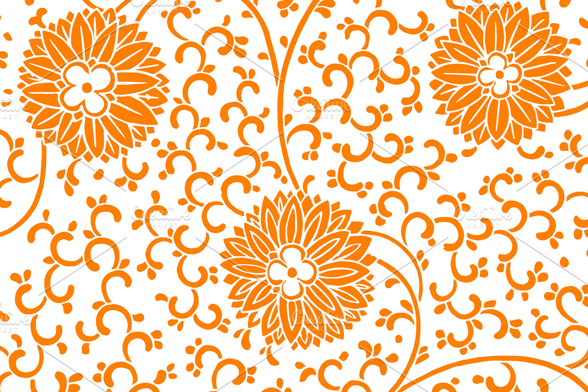 1,440 Floral Patterns in 60 Colors, a Pattern Graphic by Paper Element (Photo 13 of 26)
