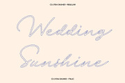 CS Lydia Dashed, a Script Font by Craft Supply Co. (Thumbnail 3 of 8)