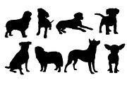Dog Silhouettes for Crafters, an Object Graphic by Brandi Lea Designs (Thumbnail 2 of 2)