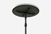 Round bistro table, a Furniture 3D Model by happy brush (Thumbnail 5 of 12)