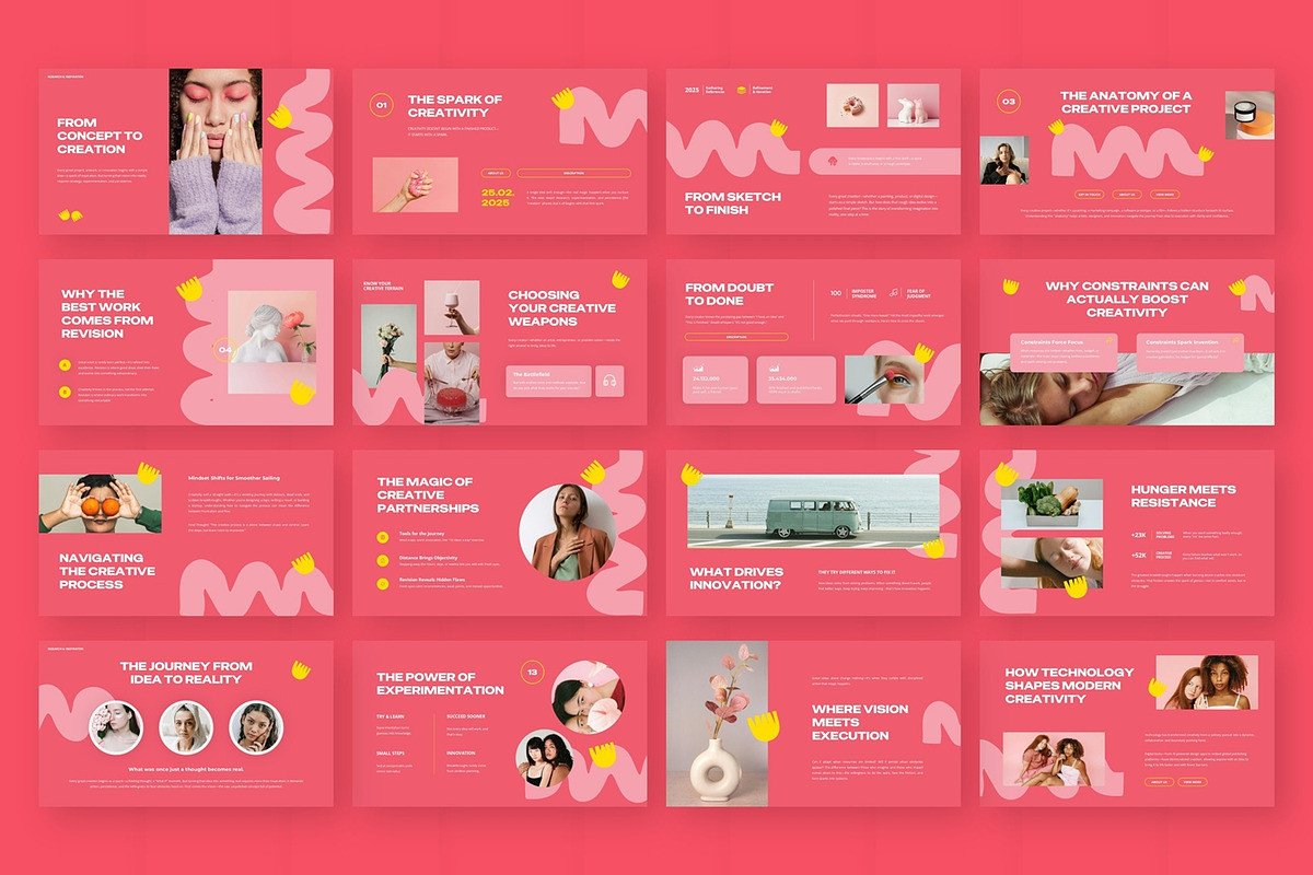Playful Abstract - Keynote, a Presentation Template by AQR Studio (Photo 3 of 3)