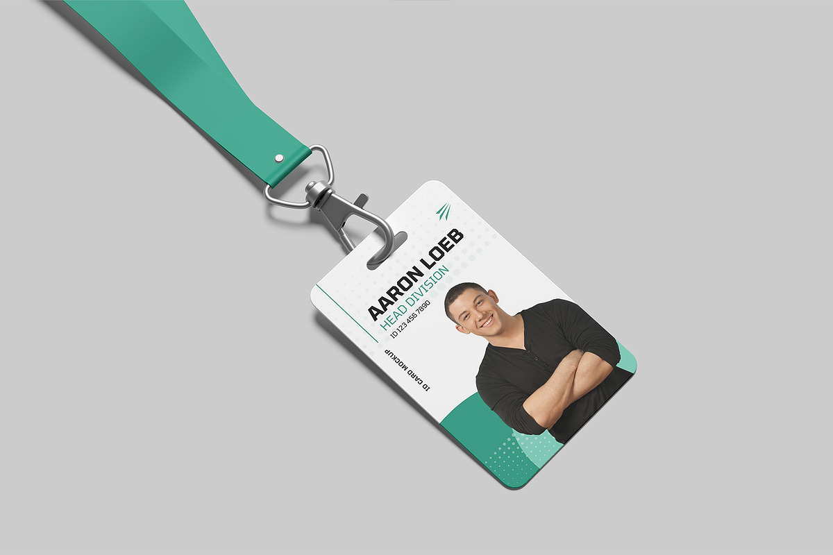 ID Card Mockup, an Advertising Mockup by Amigos__46 (Photo 3 of 6)