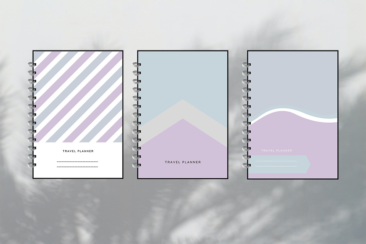 Canva Editable Travel Planner Bundle, a Stationery Template by Design Zone