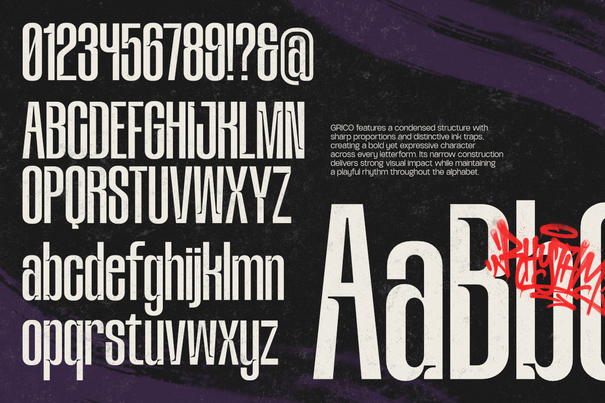NV GRICO – Condensed Sans Serif Font, a Sans Serif Font by Novaratype (Photo 2 of 14)