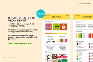 Customizable Social Media Guide KIT