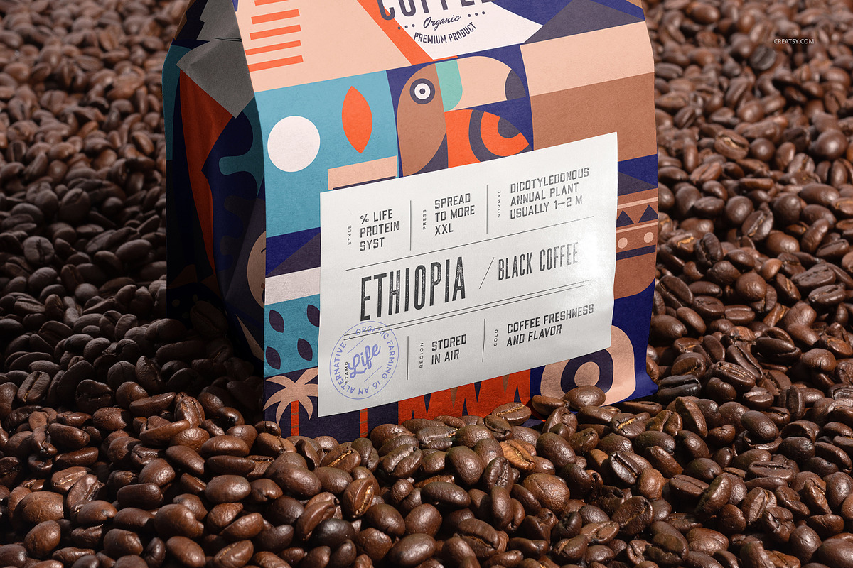 Coffee Bag Mockup Set, a Product Mockup by creatsy5 (Photo 6 of 15)