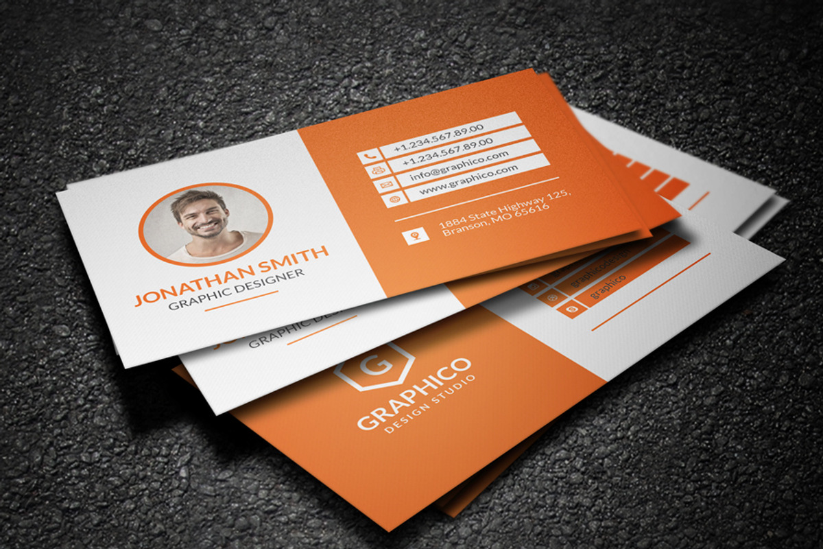 Creative Corporate Business Card-25, a Business Card Template by ND Design (Photo 2 of 5)