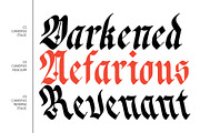 CS Canopus – Blackletter Font, a Blackletter Font by Craft Supply Co. (Thumbnail 3 of 8)