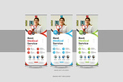 Medical, hospital roll up banner set, a Card Template by Pavel_design (Thumbnail 7 of 11)