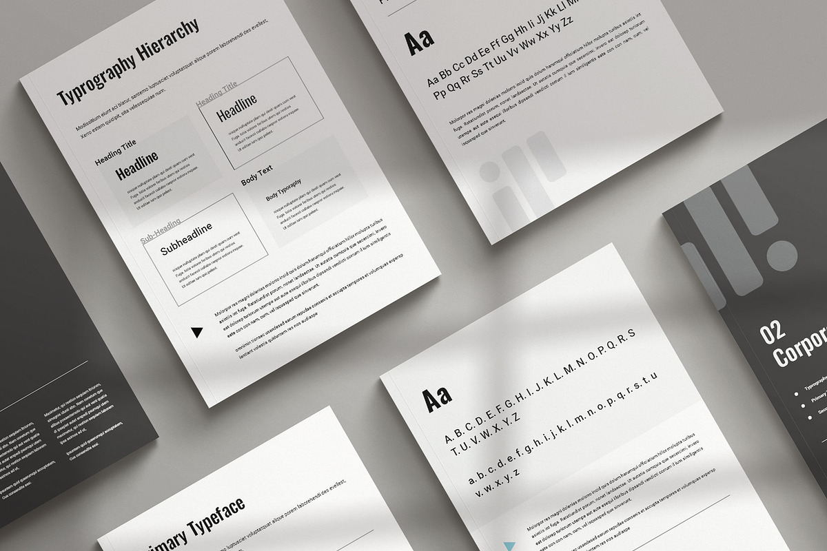 Brand Guideline Brochure Template, a Brochure Template by RsmBoutique2021 (Photo 4 of 5)