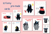 Monster Bundle Kids Illustrations, an Animal Illustration by sceptical cactus (Thumbnail 37 of 39)