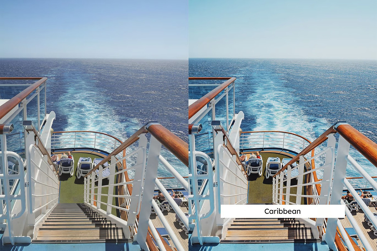 20 Cruise Vacation Lightroom Presets, a Preset Add-On by skybluecreative (Photo 2 of 9)