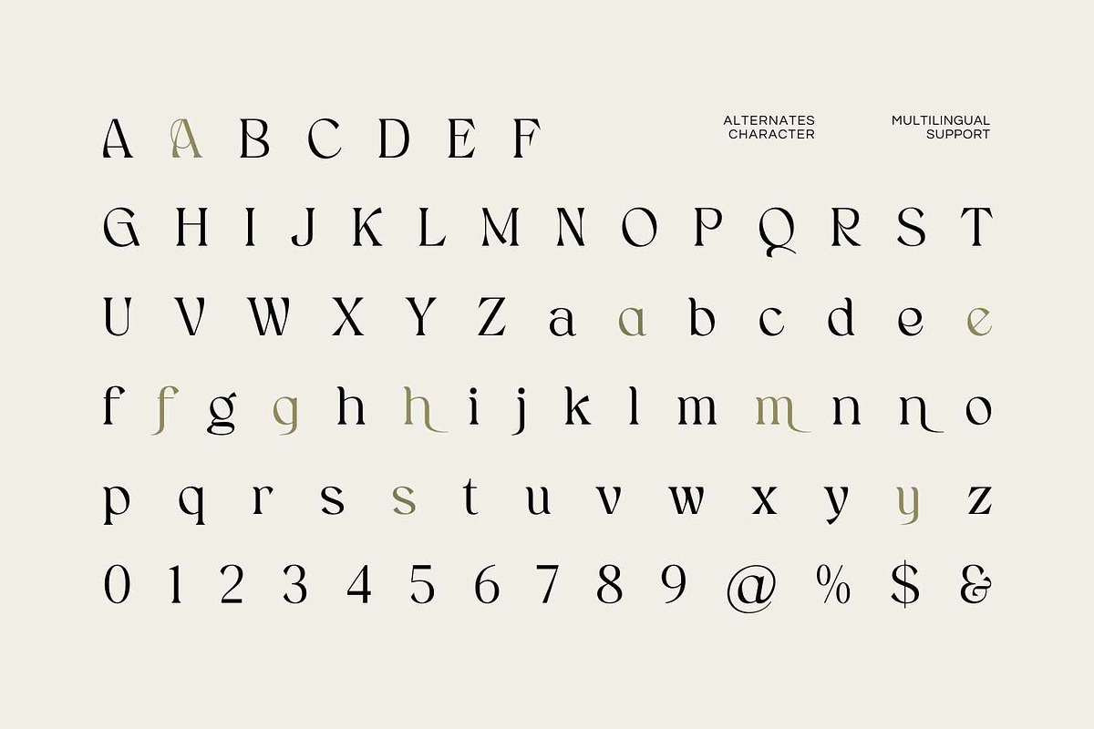 Gadhen - Elegant Display Fonts, a Font by Imoodev (Photo 5 of 5)