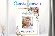 Funeral Photo Sign | Funeral Poster, a Poster Template by Designscozy (Thumbnail 6 of 6)