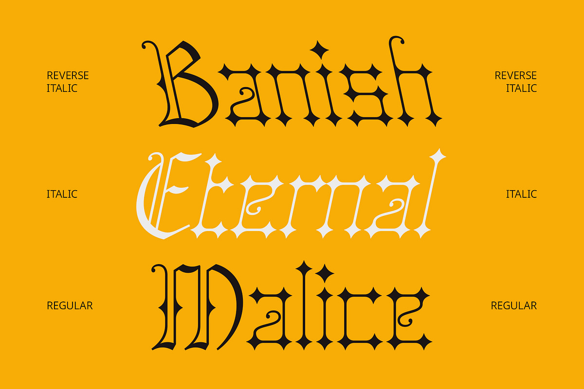 CS Bastille – Blackletter Font, a Blackletter Font by Craft Supply Co. (Photo 2 of 8)
