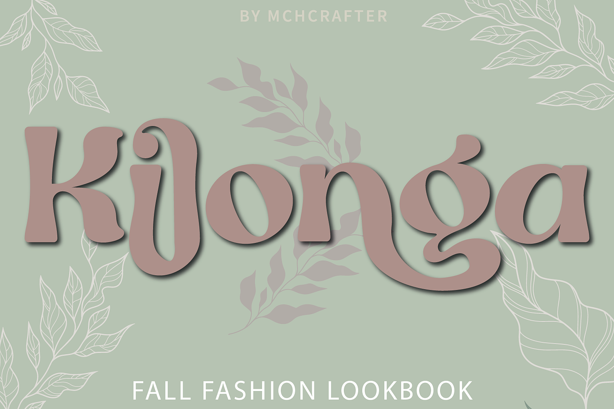 Bibalgo | Stylistic Retro Serif Font, a Serif Font by MchCrafter (Photo 3 of 11)