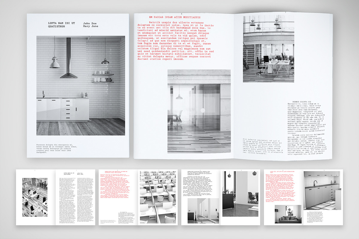 Architecture Portfolio with Essays, a Design Template by McLittle Stock (Photo 1 of 5)