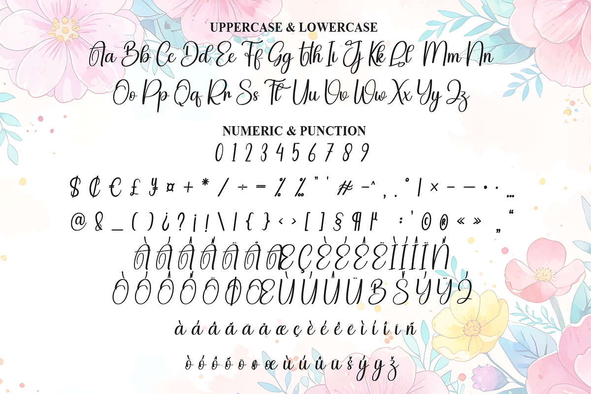 Angela | Script Font, a Handwritten Font by Scratchones (Photo 7 of 9)