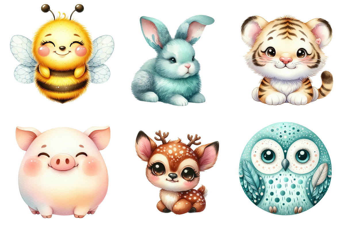 Squishmallow Animals Sublimation, an Illustration by CreationArt (Photo 3 of 5)