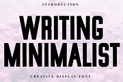 Writing Minimalist, a Script Font by FreshTypeINK (Thumbnail 1 of 8)