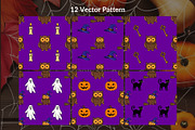 Halloween Owl Set, a Seasonal Illustration by Elatedowl (Thumbnail 2 of 13)