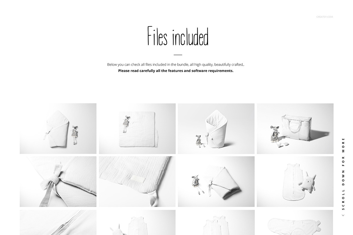 Little Fashion 2 Mockup Bundle, a Merchandise Mockup by creatsy5 (Photo 2 of 38)