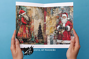 Cute Xmas Santa Claus Journal Pages, a Person Illustration by Digital Art Mahdiseño (Thumbnail 5 of 10)