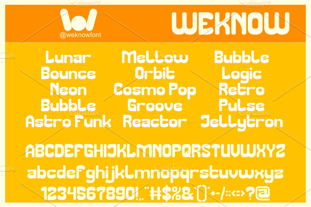 Make Smile Font, a Sans Serif Font by weknow (Photo 5 of 8)