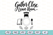 Gather Close Leave Room SVG, an Object Illustration by Ghagra (Thumbnail 1 of 6)