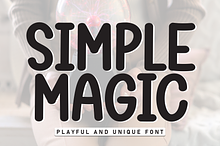 Simple Magic | Script Font