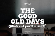 Marson - Groovy Retro Font, a Handwritten Font by Flawless And Co (Thumbnail 3 of 10)
