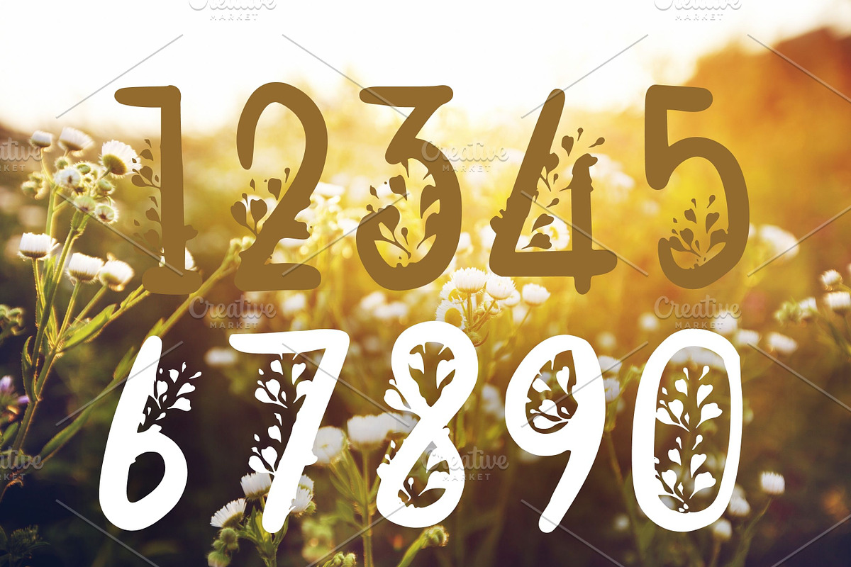 Little Journey font, Wildflower font, a Font by Tattoo Worker Studio (Photo 3 of 4)