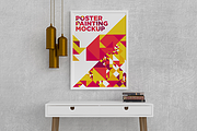 Poster Painting MockUp 002, a Print Template by Traint (Thumbnail 1 of 2)