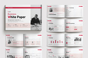 White Paper Template Landscape, a Brochure Template by Cleffon_Graphic_Studio (Thumbnail 1 of 9)