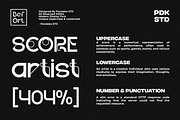 Befort - Futuristic Modern Display, a Sans Serif Font by Pandeka Studio (Thumbnail 10 of 12)