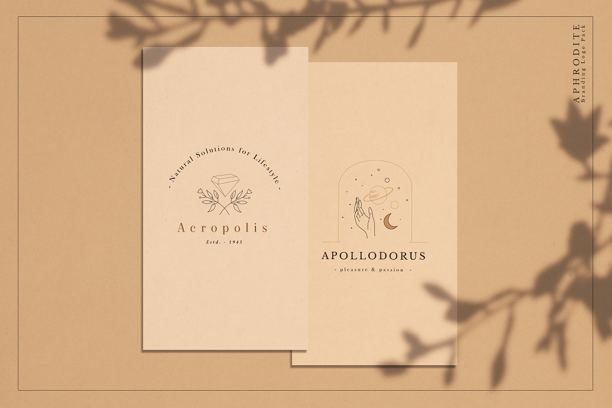 Aphrodite Branding Logos, a Branding & Logo Template by SNIPESCIENTIST (Photo 4 of 32)