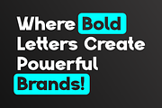 Gagifr - Bold Display Sans Font, a Sans Serif Font by Iqsiart Studio (Thumbnail 2 of 15)