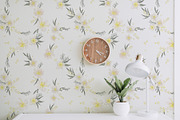Watercolor painting floral patterns, a Pattern Graphic by ramika (Thumbnail 3 of 5)
