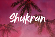 Jushley Shine - BRUSH FONT, a Font by ErgibiStudio (Thumbnail 11 of 11)