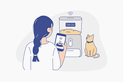 Smart Home Illustration, an Object Graphic by Jump Studio (Thumbnail 9 of 12)