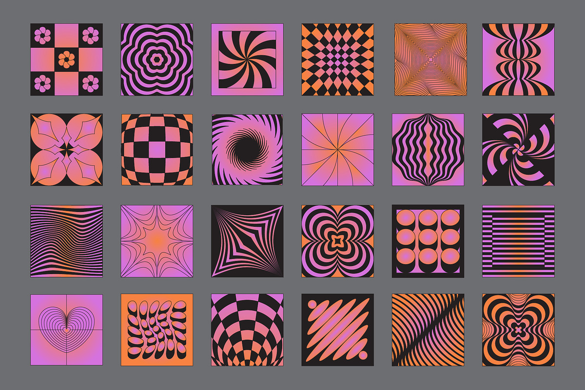 Abstract geometry - prints, elements, an Object Graphic by venimo